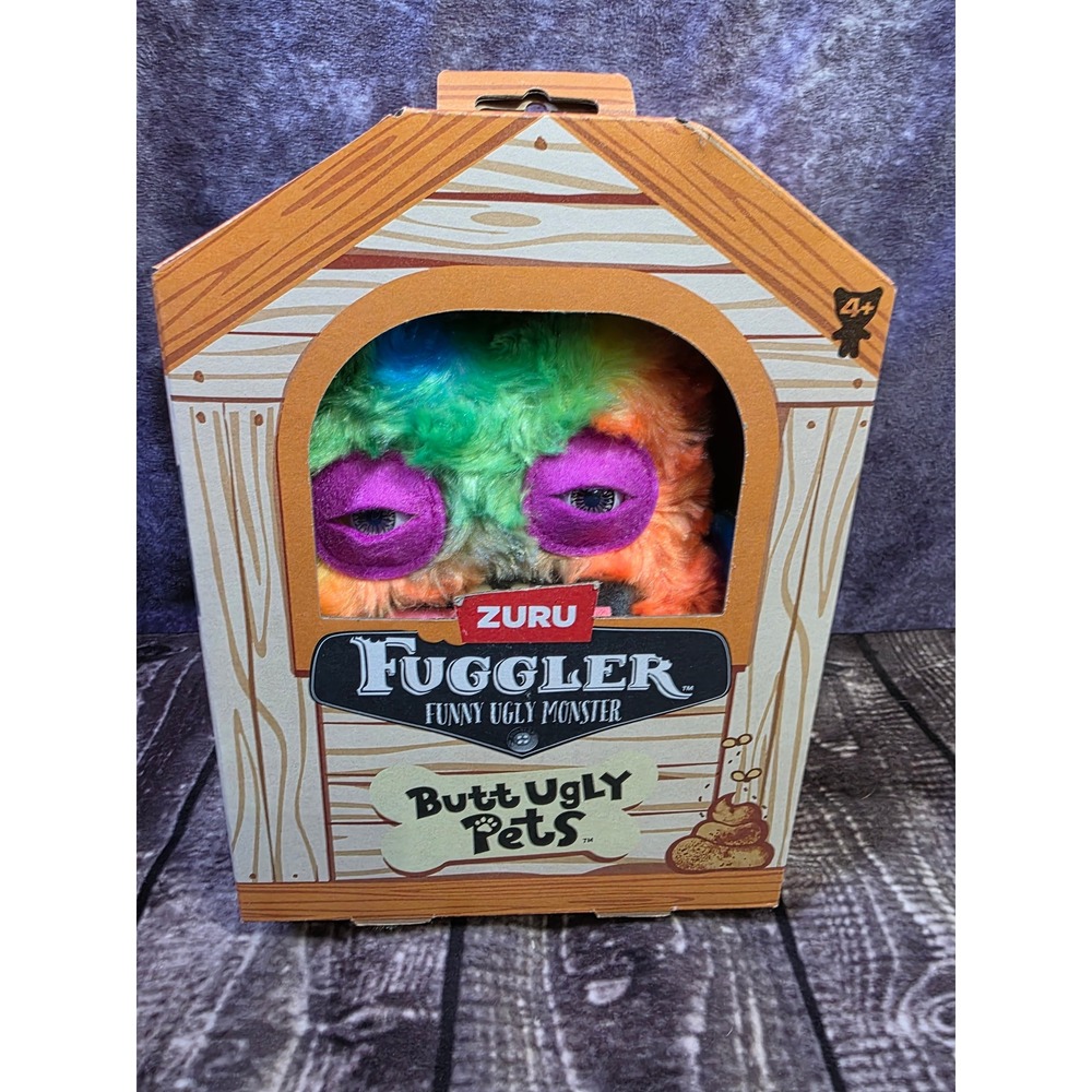 Zuru Fuggler Cheeky Chonky‎ Funny Ugly Monster Butt Ugly Pets Plush New in Box